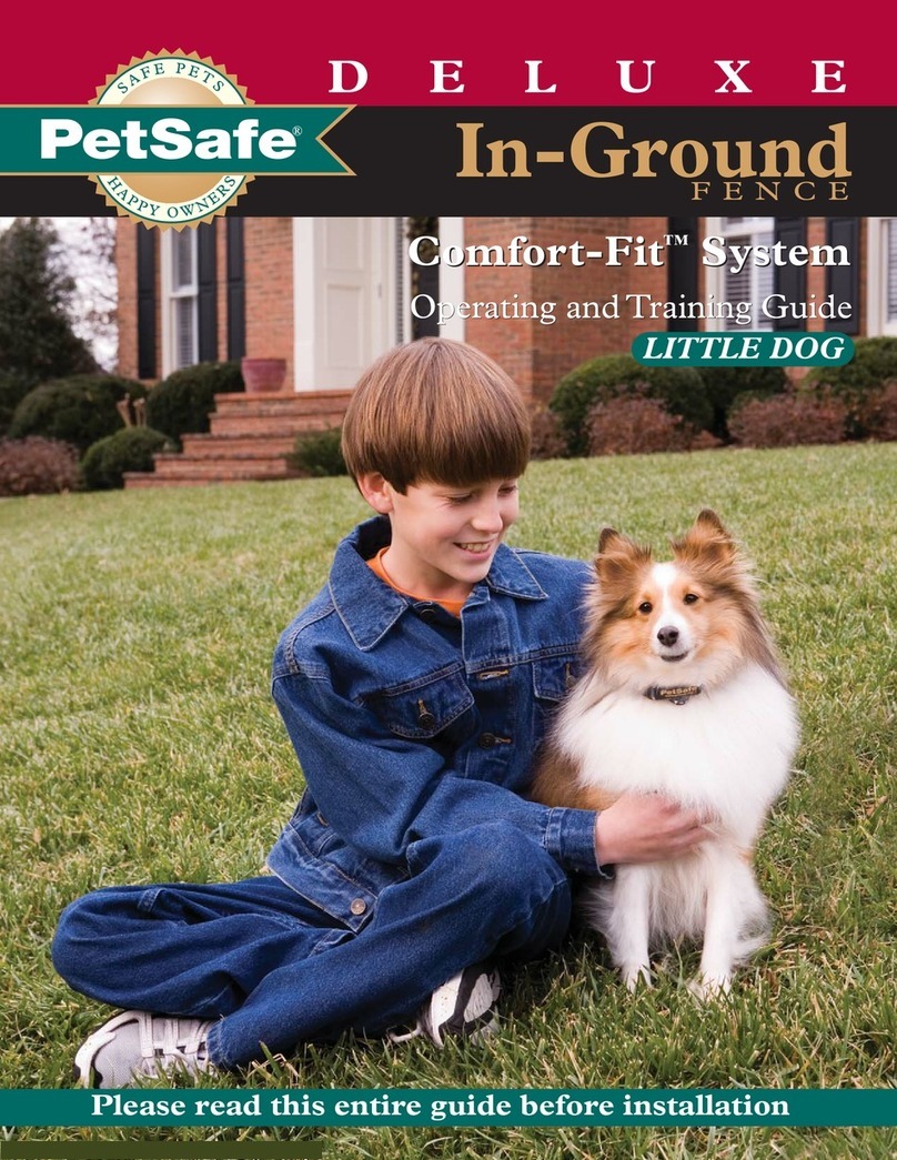 Petsafe Comfort-Fit System Operating and training guide