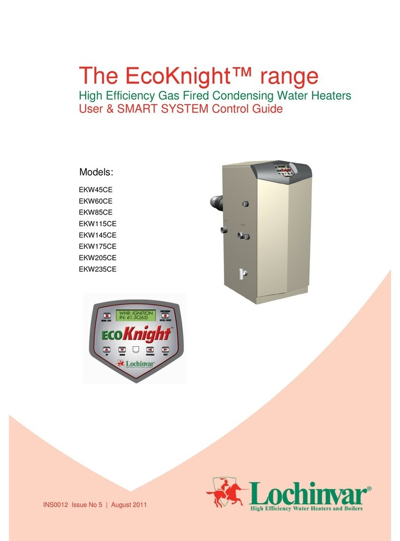 Lochinvar EKW45CE User & smart system control guide