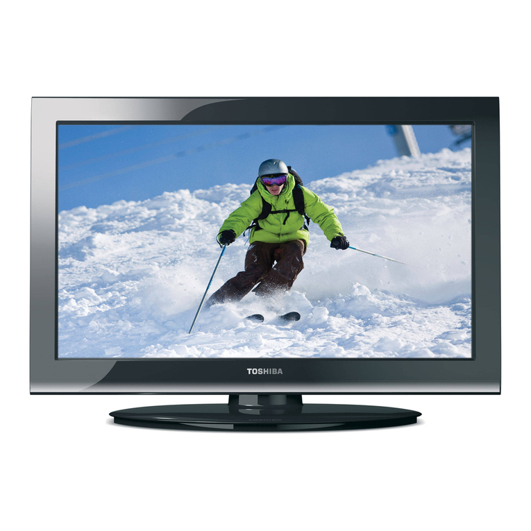 Toshiba 32C110U Easy setup guide