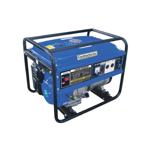 Contractor Line GEN8000 instruction manual