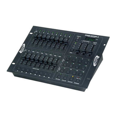 Elation STAGE SETTER-8 User instructions