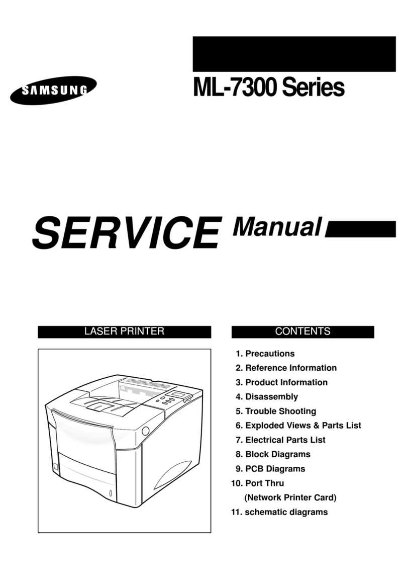 Samsung ML-7300 Series User manual Samsung ML-7300 Series User manual
