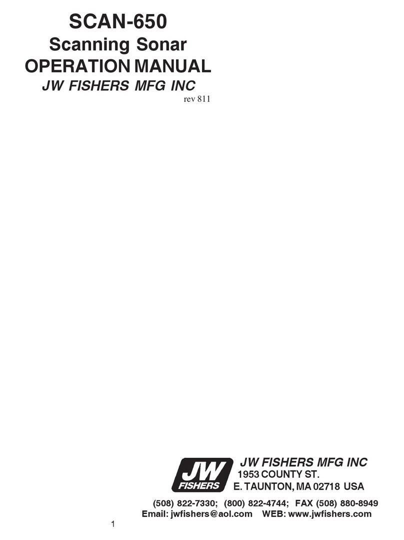 JW Fishers SCAN-650 User manual