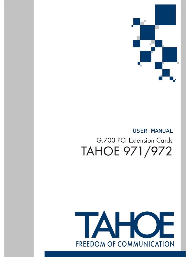 Tahoe 971 user manual