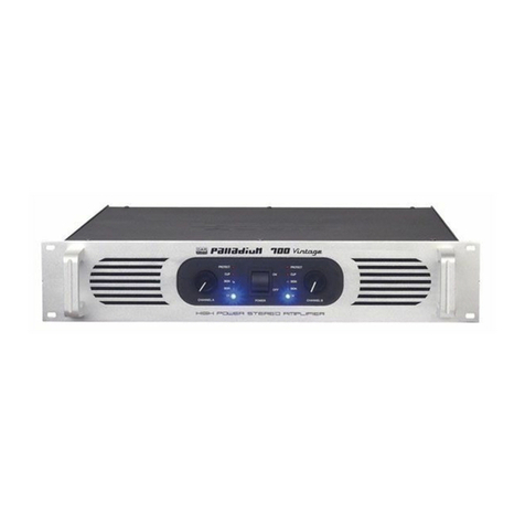 DAPAudio Palladium P-400 User manual