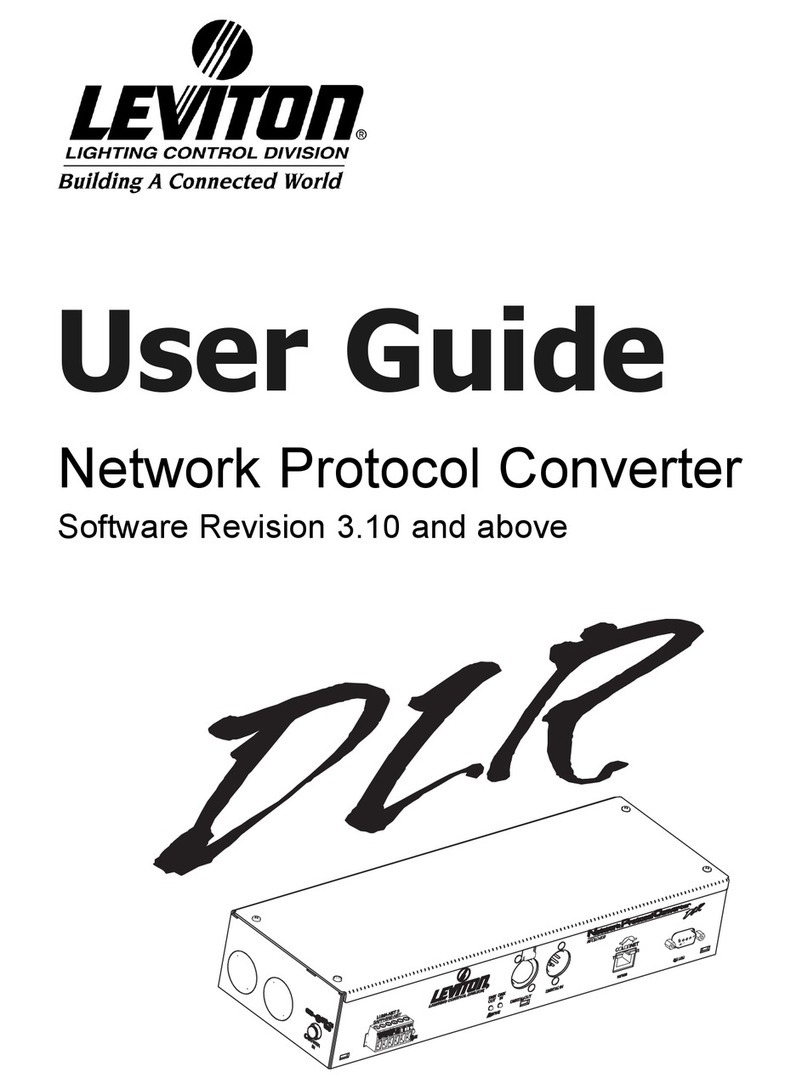 Leviton DLR user guide