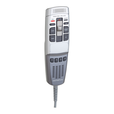 Olympus RECMIC DR-1200 instructions