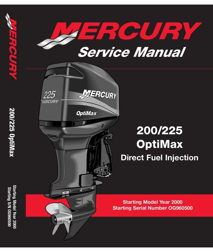 Mercury 200 Optimax User manual