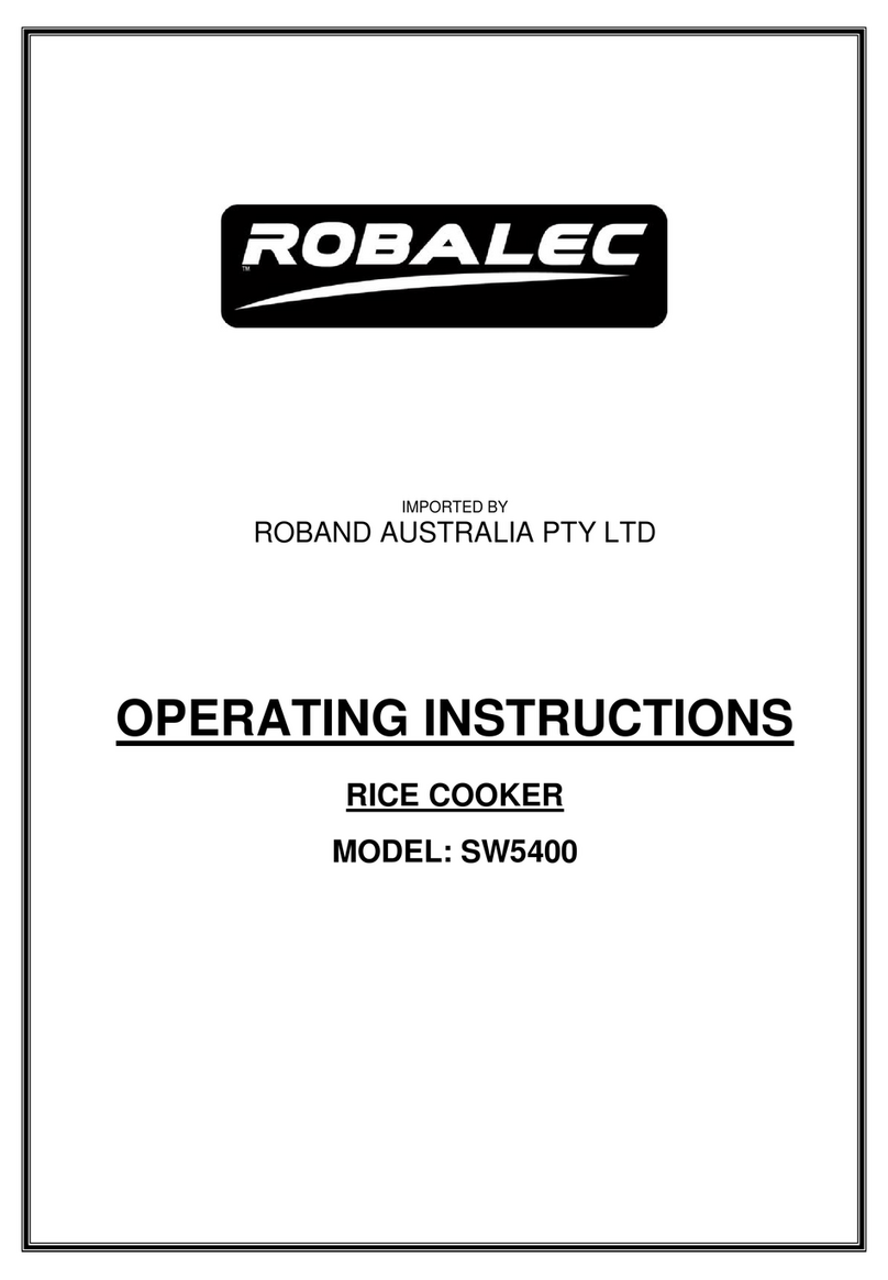 Robalec SW5400 operating instructions