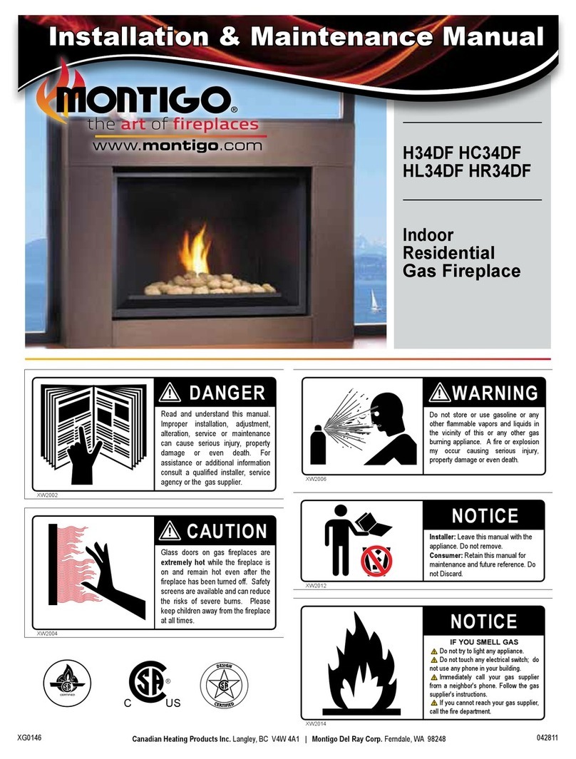 Montigo H34DF Installation & maintenance manual Montigo H34DF Installation & maintenance manual