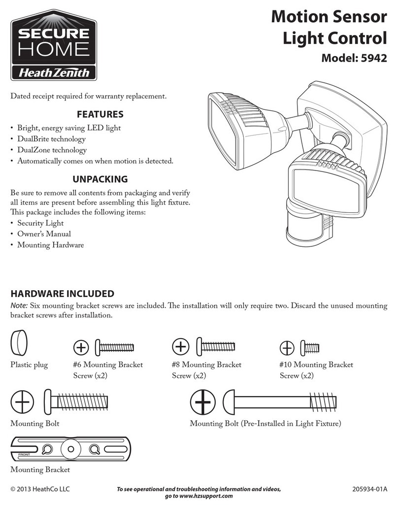 Secure Home 5942 user manual