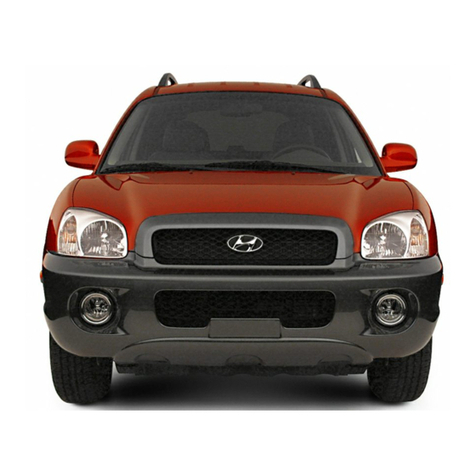 Hyundai 2002 Santa Fe owner's manual