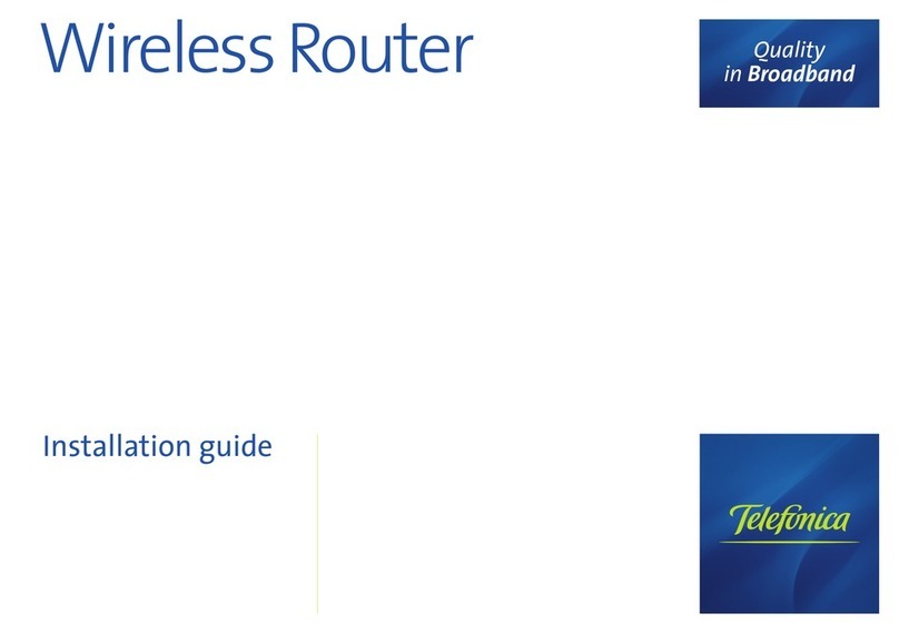 TELEFONICA Wireless Router installation guide
