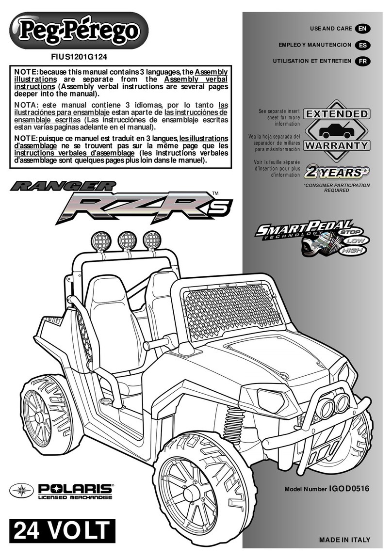 Peg-Perego Ranger RZRS FIUS1201G124 IGOD0516 Installation instructions