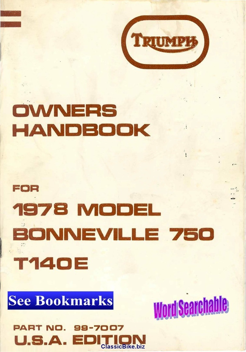 Triumph 1978 Owner's handbook