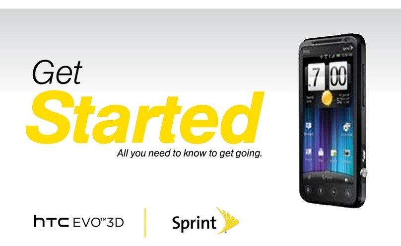 HTC HTC EVO 3D Specification sheet