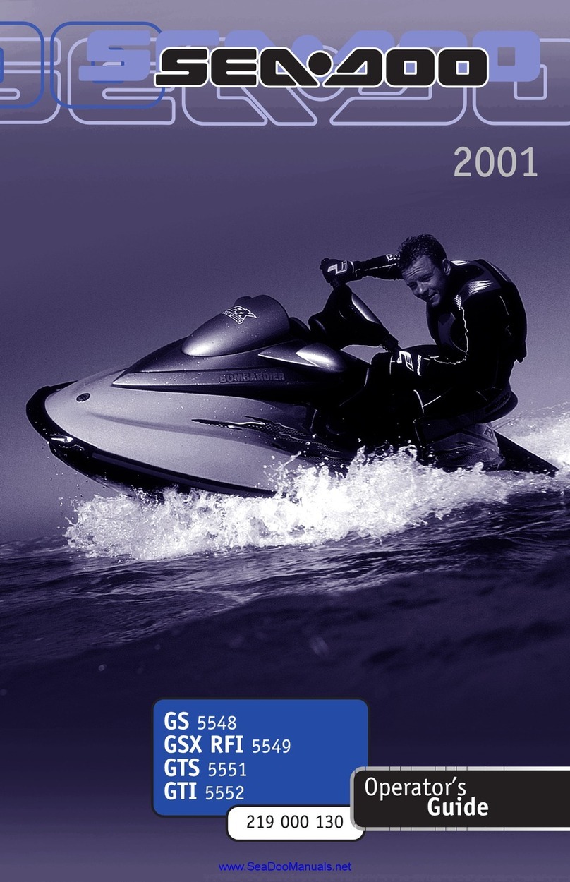 Sea-doo 2001 GTI 5552 Manual Sea-doo 2001 GTI 5552 Manual