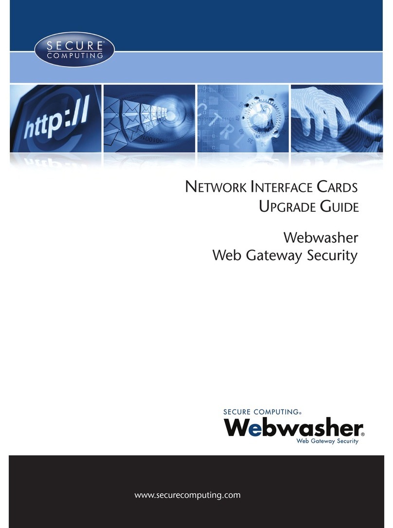 Secure Computing NETWORK INTERFACE CARDS Guide Secure Computing NETWORK INTERFACE CARDS Guide