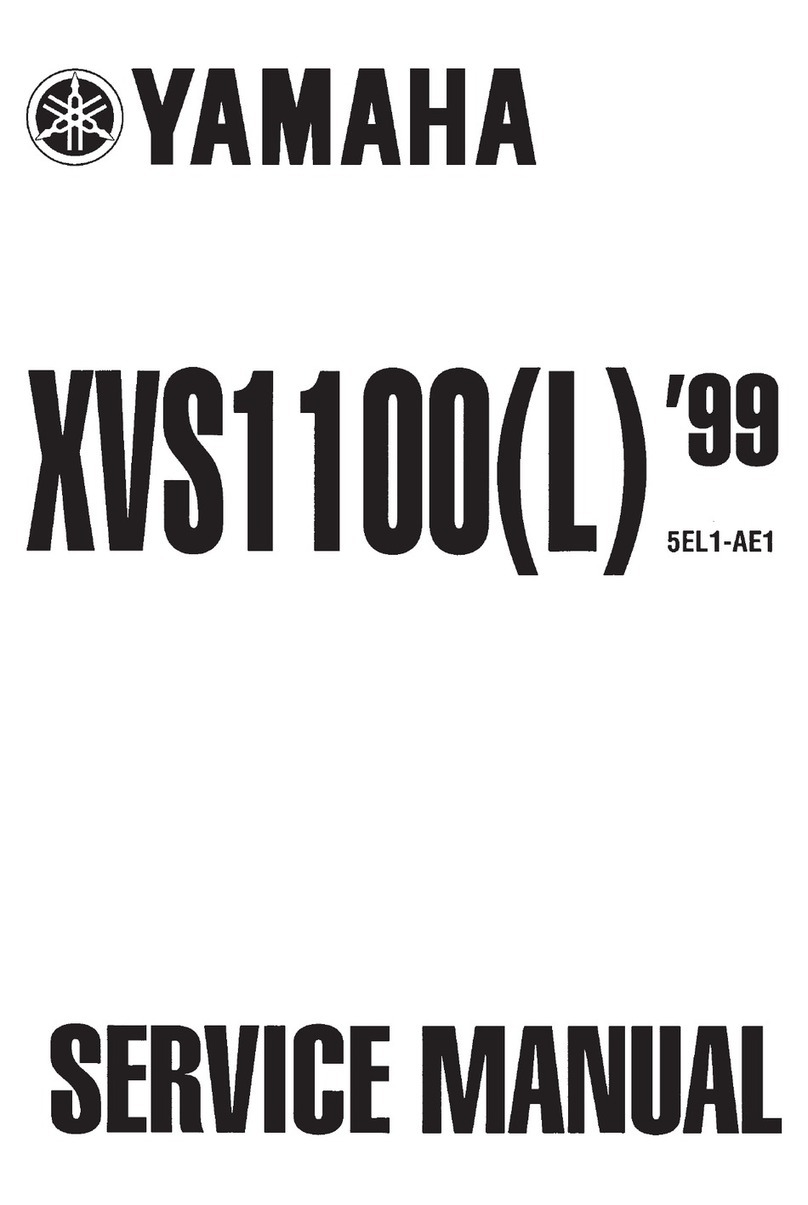 Yamaha XVS1100(L) User manual