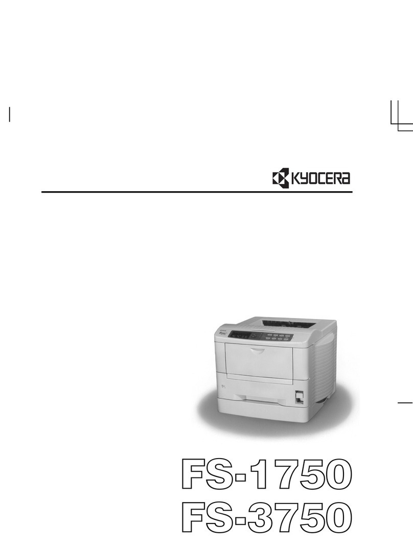Kyocera FS-1750 User manual