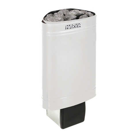 Harvia D23 Instructions for installation and use
