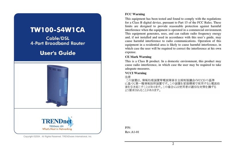 TRENDnet TW100-S4W1CA user guide