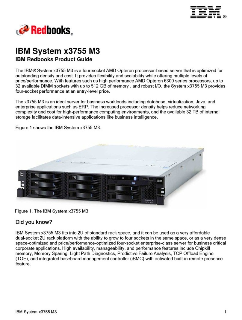 IBM System x3755 M3 7164 Product guide