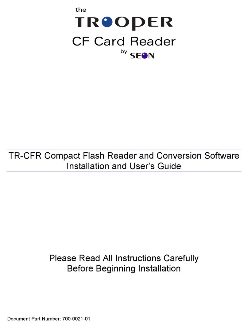 Trooper TR-CFR Installation and user guide