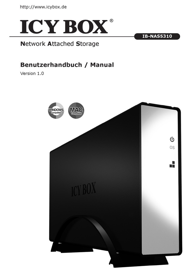 Icy Box Network Attached Storage manual Icy Box Network Attached Storage manual