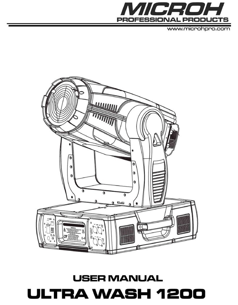 Microh Ultra Wash 1200 user manual