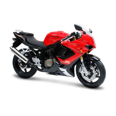 HYOSUNG Comet 250 R user guide