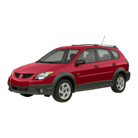 Pontiac 2003 Vibe owner's manual