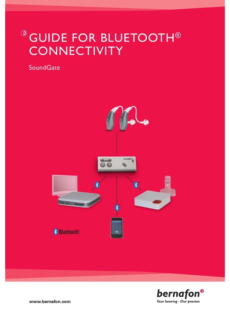 Bernafon SOUNDGATE User manual