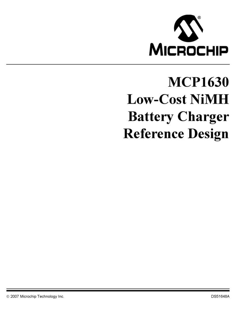 Microchip Technology MCP1630 NiMH User manual