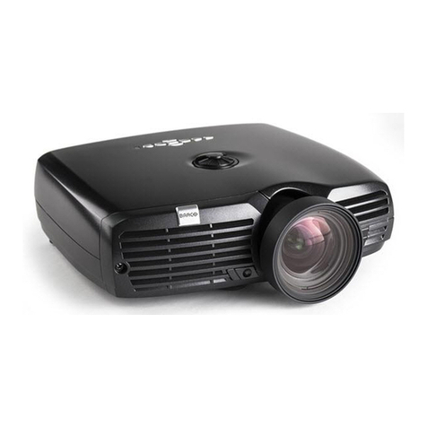 Barco F22 Series User manual