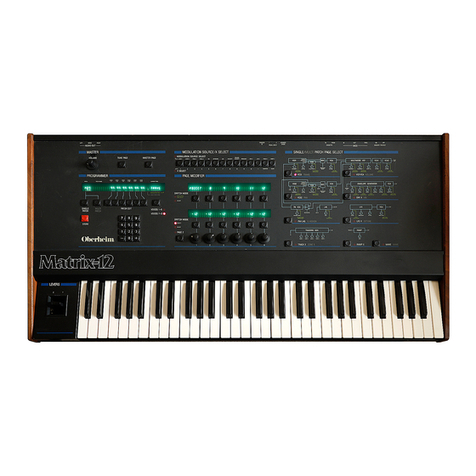 Oberheim Matrix-12 owner's manual