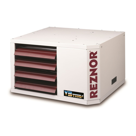 Reznor UDAP Installation & operation