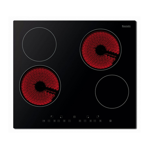 Baumatic BHC605 instruction manual