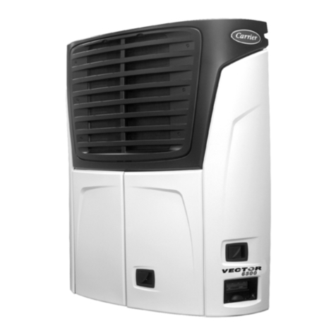 Carrier VECTOR 6500 Installation and operating instructions