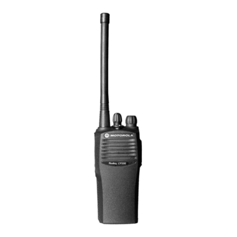 Motorola CP150 User manual