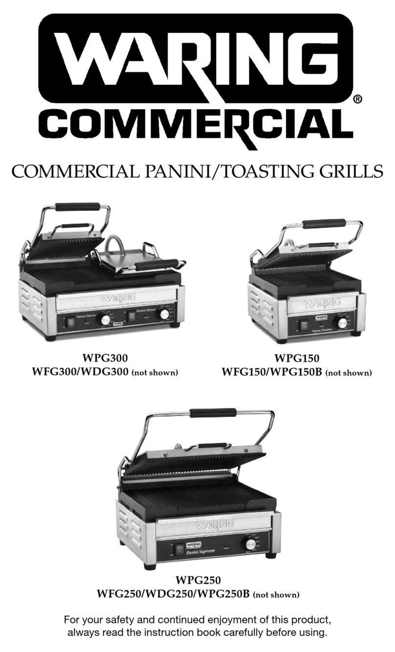 Waring WPG300 User manual