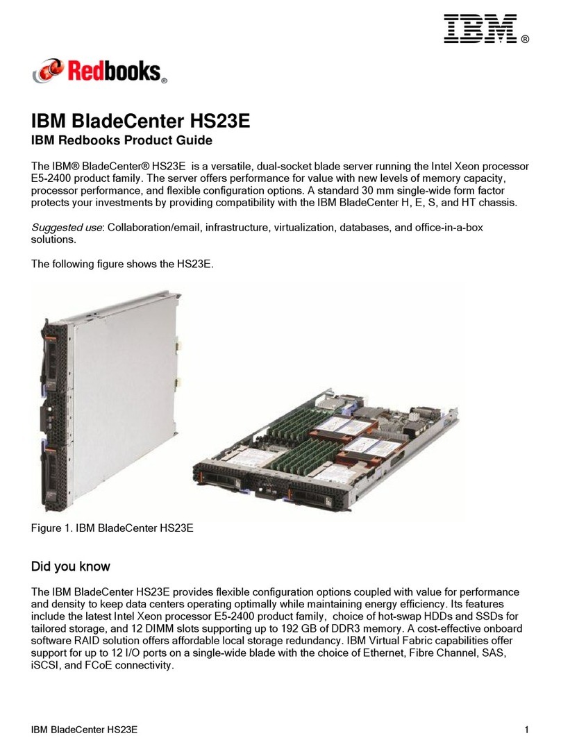 IBM BladeCenter HS23E Guide