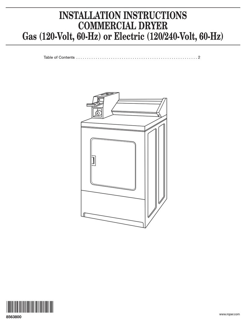 Roper Gas 120-Volt installation instructions