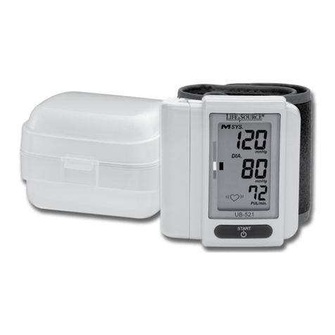 LifeSource UB-521CN Manual LifeSource UB-521CN Manual