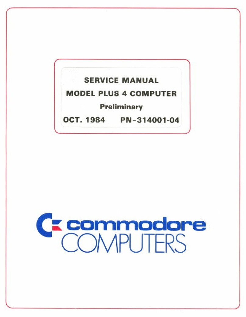 Commodore Plus 4 Service manual