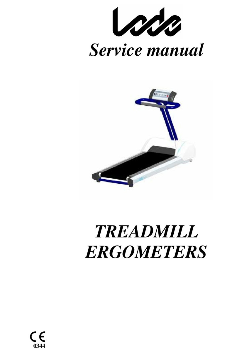 Lode ERGOMETERS Service manual