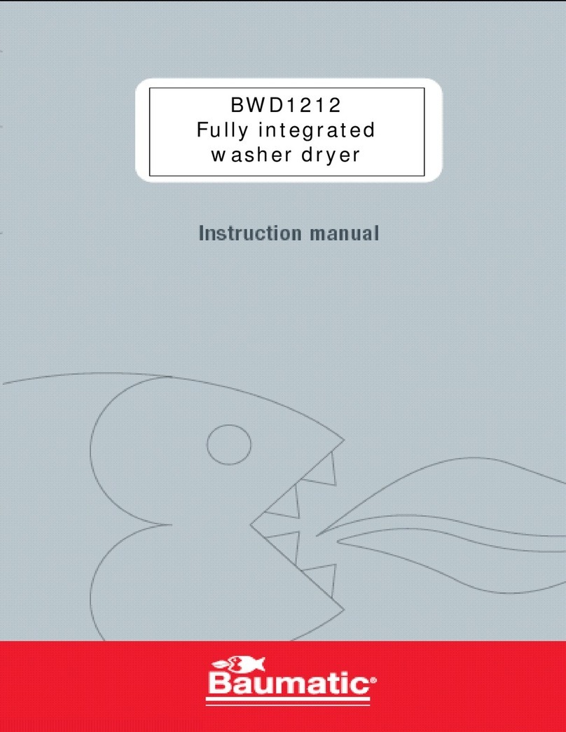 Baumatic BWD1212 instruction manual