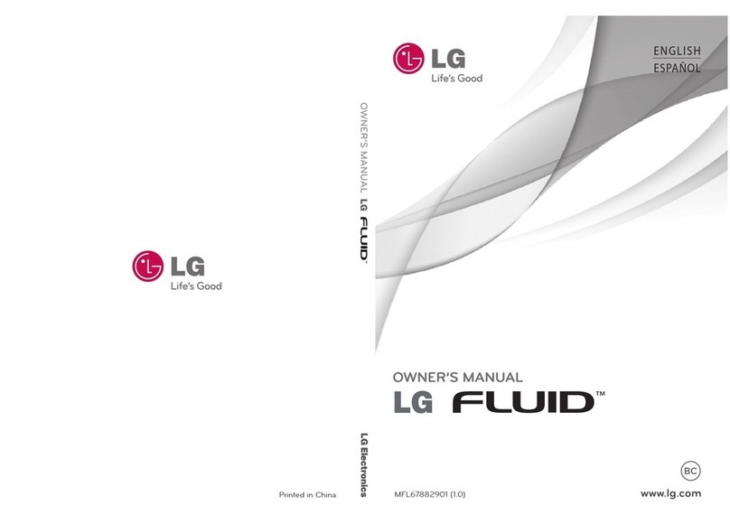 LG Fluid User manual