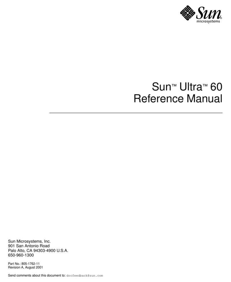 Sun Microsystems Sun User manual