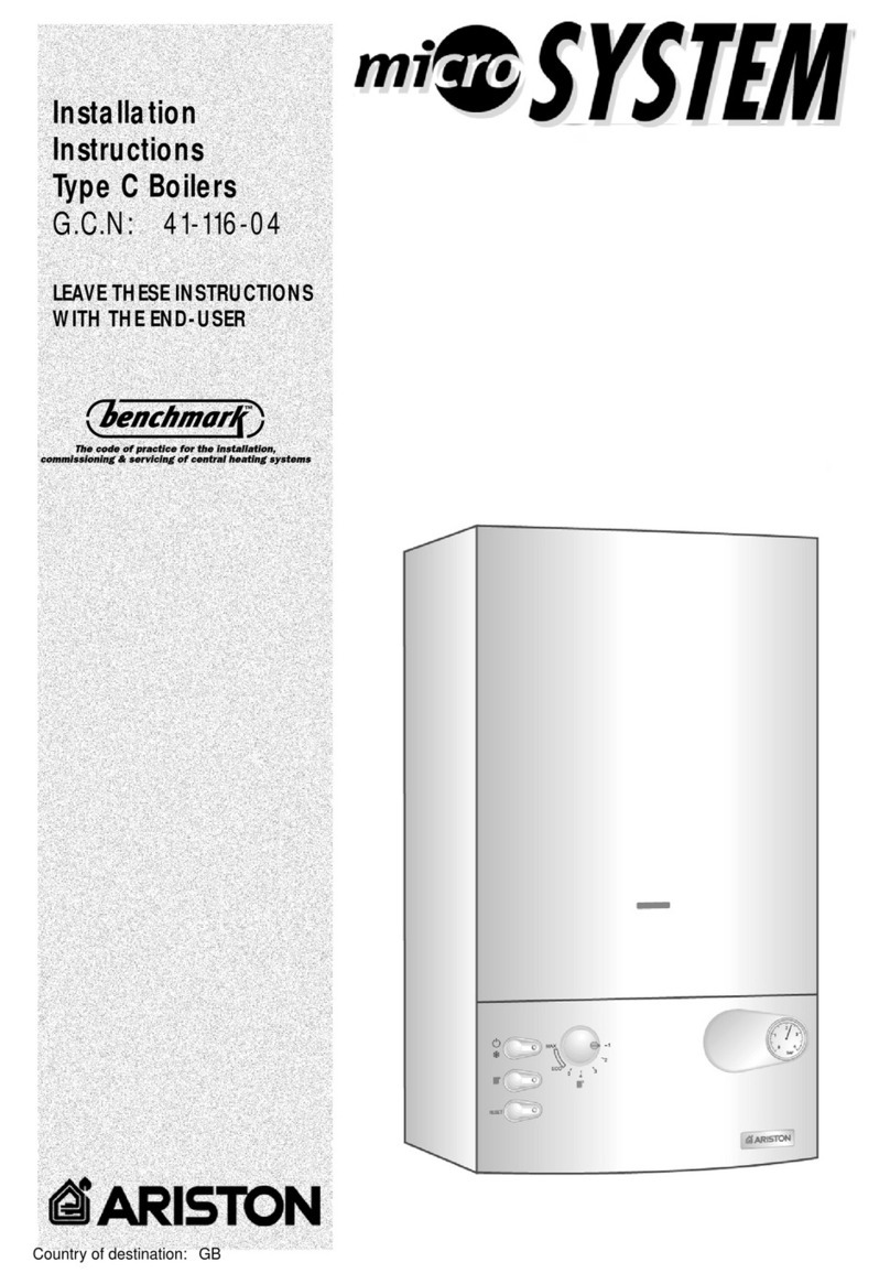 Ariston Type C installation instructions